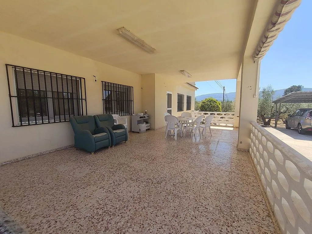 Terrasse - Chalet with Pool and Terrace in Alcocer de Planes