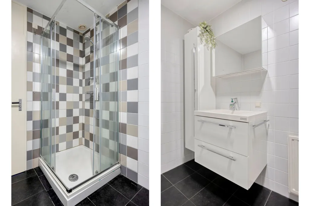 Salles de bain - Modernised Apartment with Balcony in Gennep