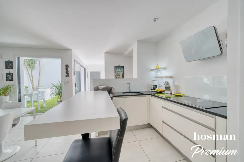 Köök - Luxury Apartment with Patio in La Rochelle