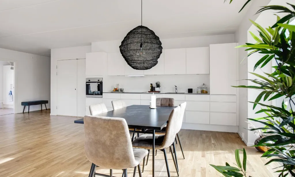 Salle à manger - Modern Apartment with Balcony in Hillerød
