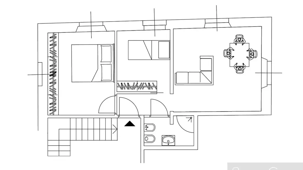 Plaan - Rustic-Style Flat with Views in Florence