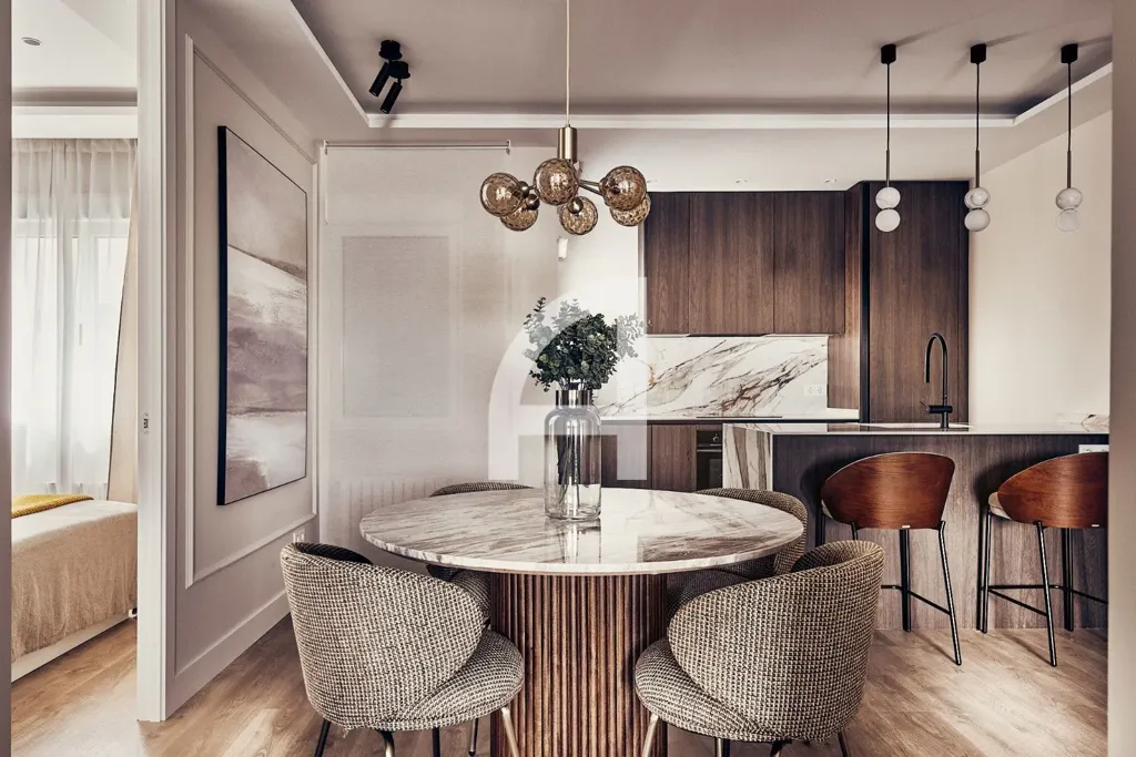 Söögituba - Furnished Flat with Lift in Madrid