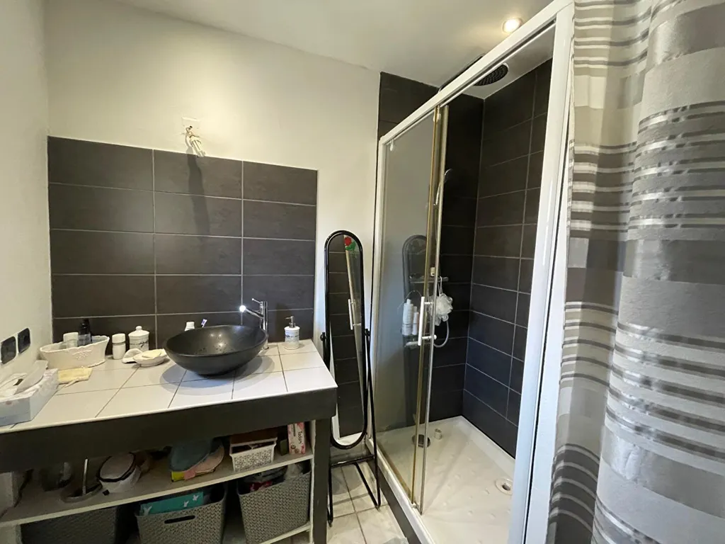 Salles de bain - Maison de Village avec Terrasse à Molleges
