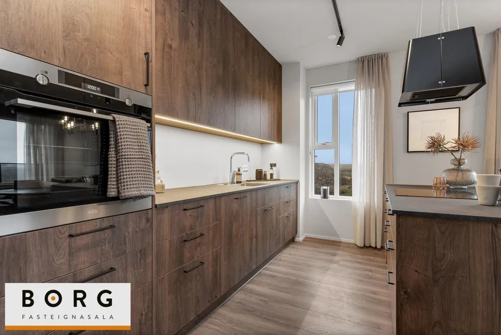 Cucina - Apartment with Garden in Hafnarfjörður