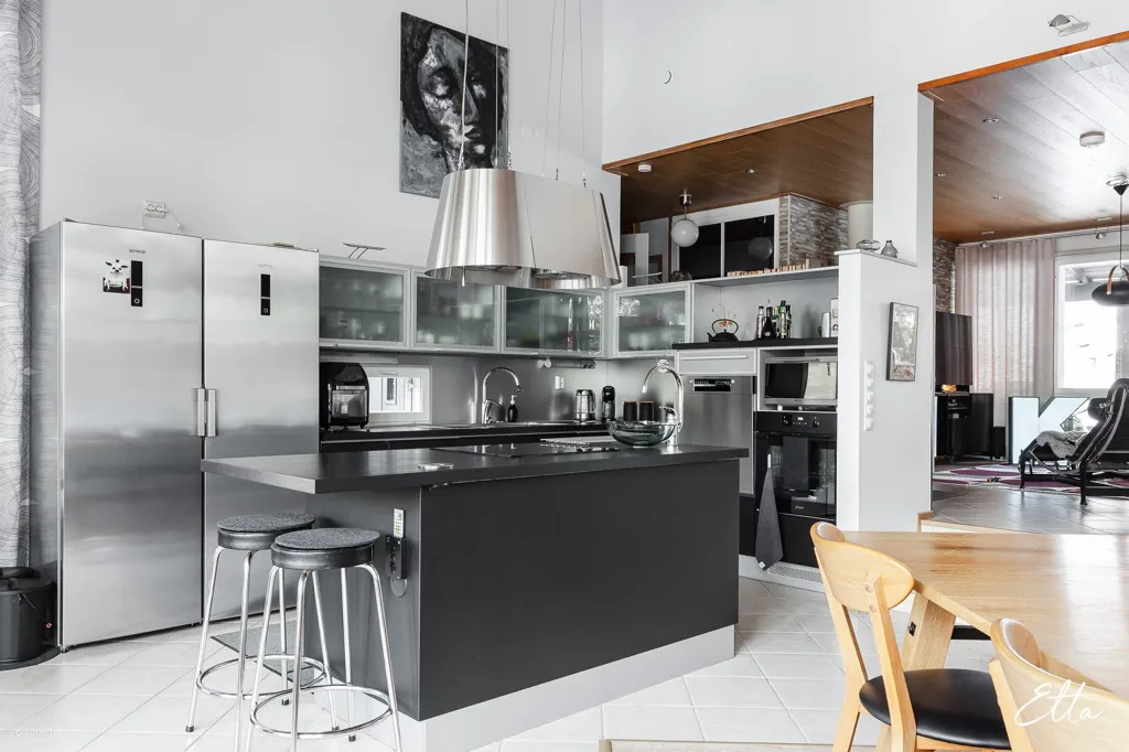 Cuisine - Architectural House with Sea View in Naantali