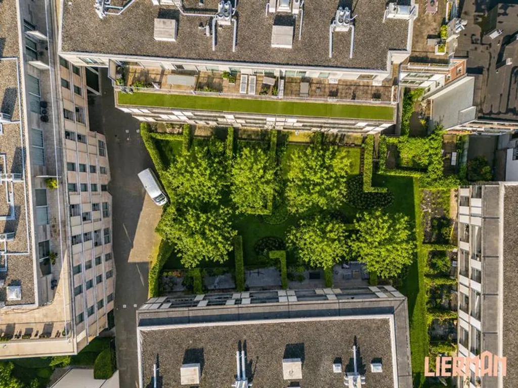 Vue aérienne - Appartement avec Terrasse et Vue sur Gent