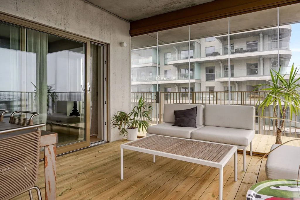 Terrasse - Seafront Apartment with Balcony in Kalmar