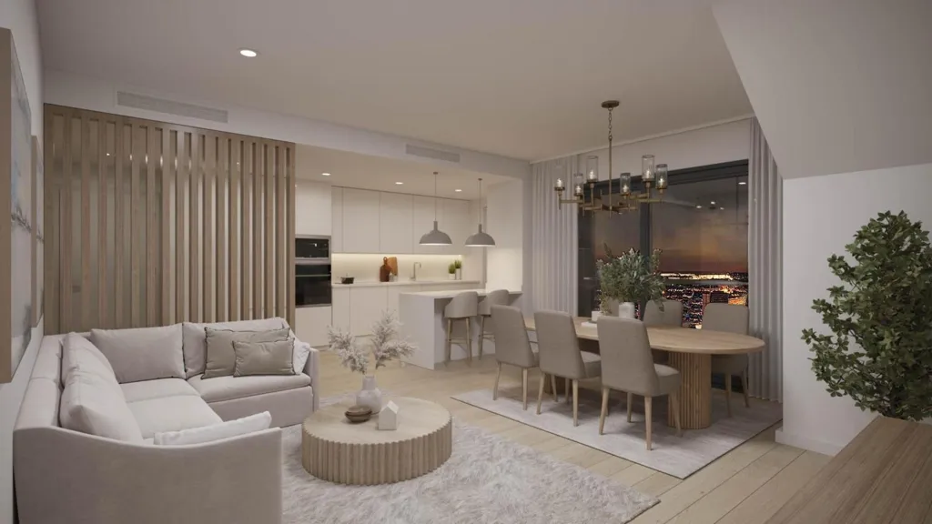 Soggiorno - Apartment with Pool in San Agustín, Alicante