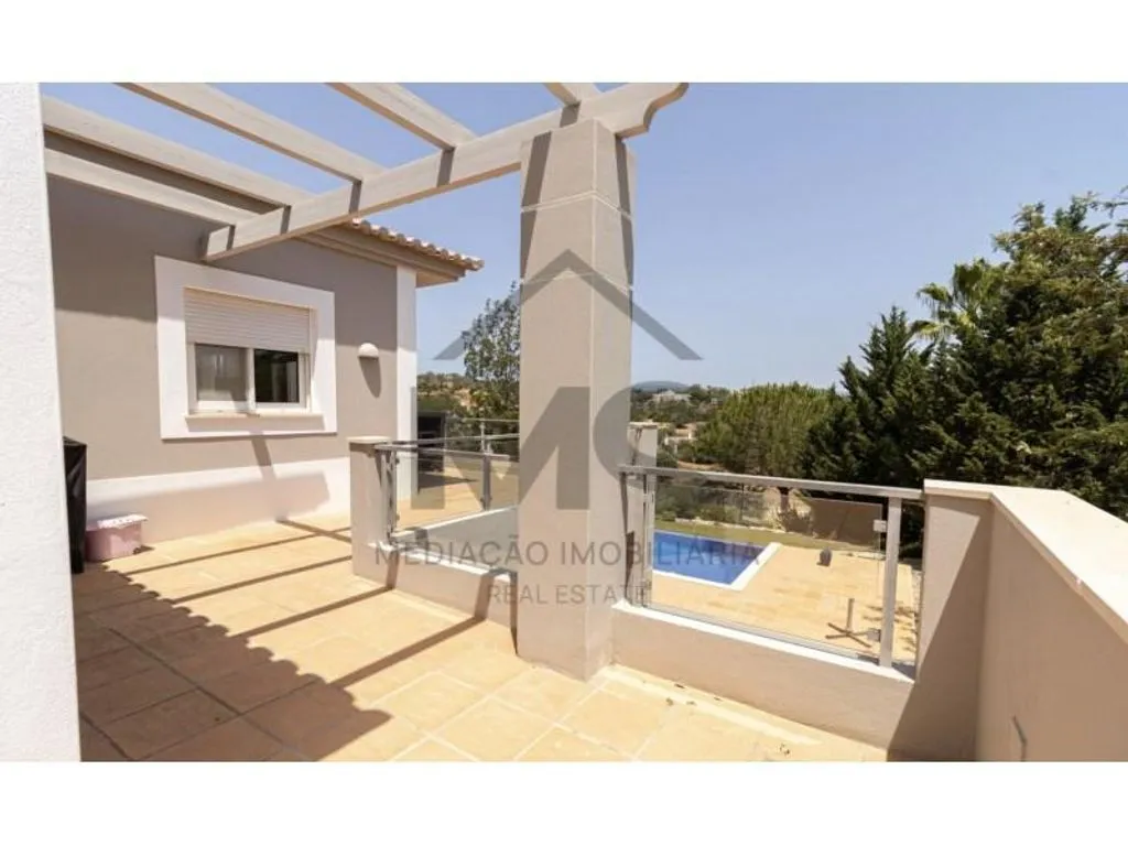 Terrasse - Luxury Villa with Pool in Vale da Pinta, Lagoa