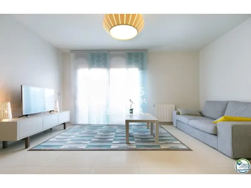 Séjour - Apartment with Terrace in Roses