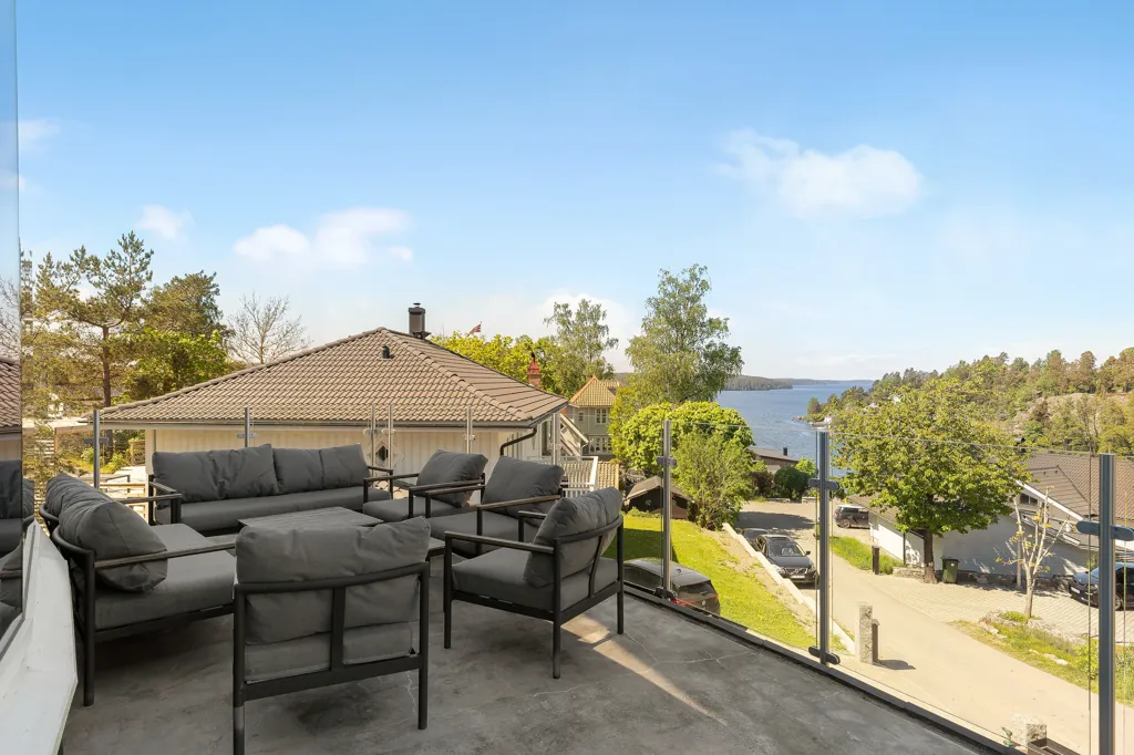 Terrasse - Pål Ross Villa with Panoramic View in Ekerö