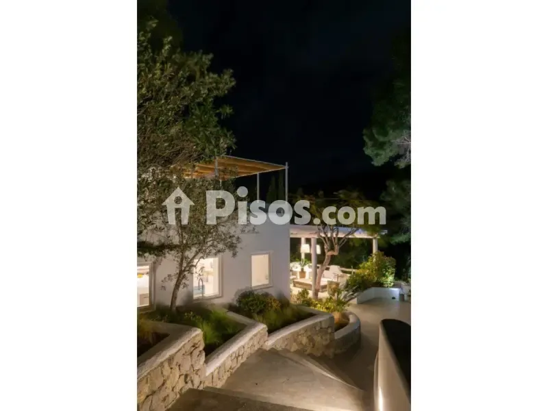 Terraza - Finca rústica con piscina y vistas al mar en San Miguel de Balansat