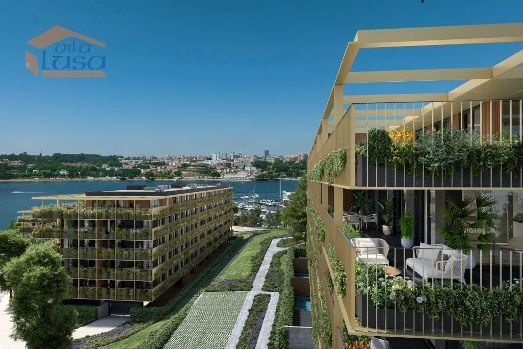 Õhuvaade - Luxury Flat with Terrace in Vila Nova de Gaia
