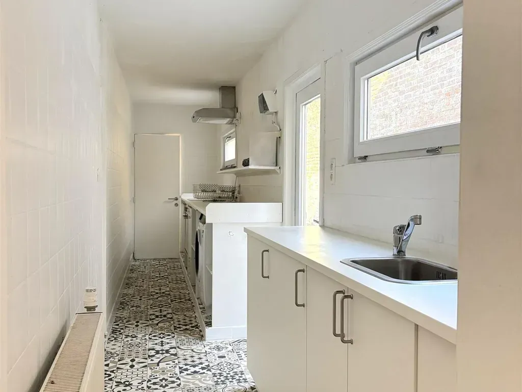 Cuisine - Maison avec Jardin Urbain à Gand