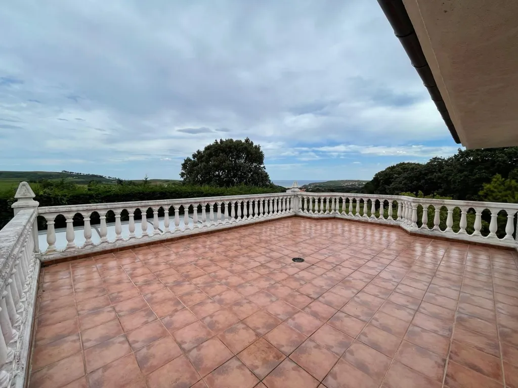 Terrasse - Chalet with Private Pool in Ajo, Cantabria