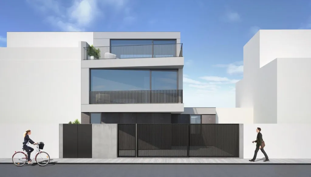 Villa with Seafront Terraces in Lavra