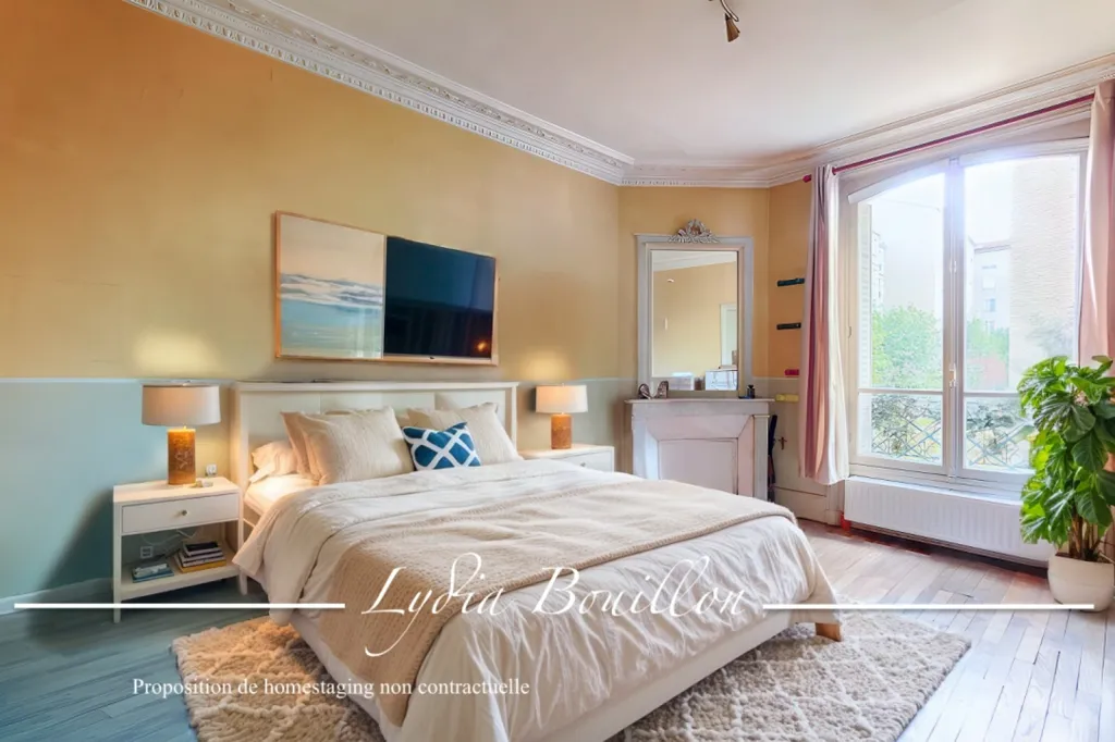Chambres - Appartement Haussmannien avec Jardin au Cœur de Courbevoie