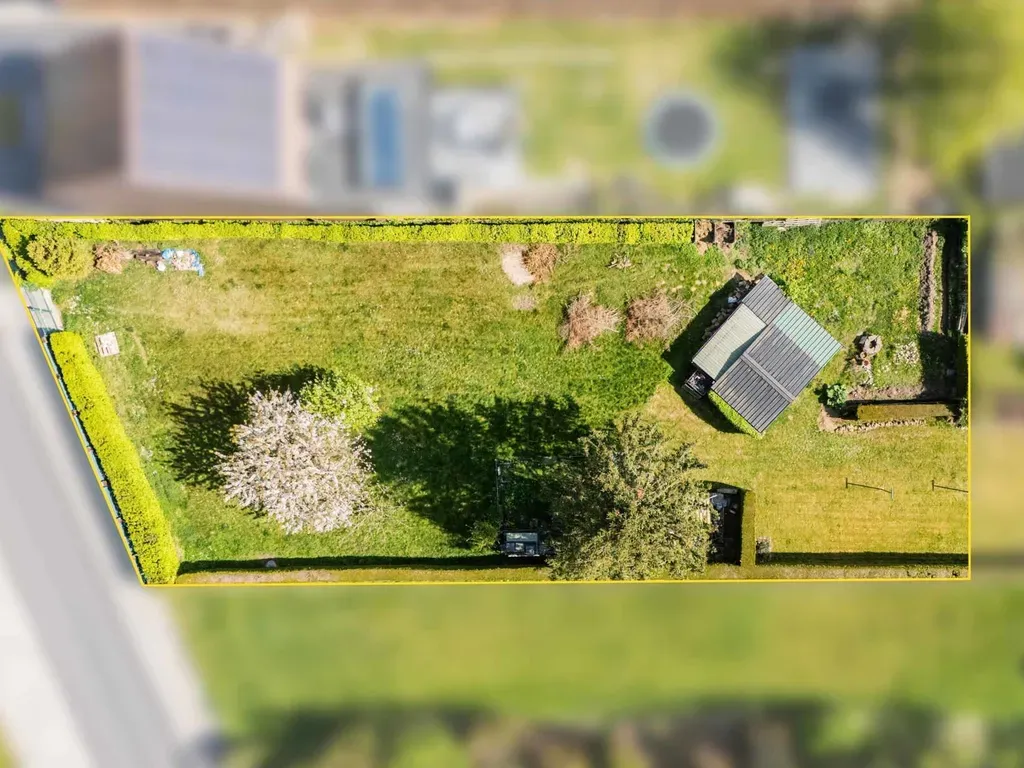 Vue aérienne - Terrain avec Jardin Sud à Geraardsbergen