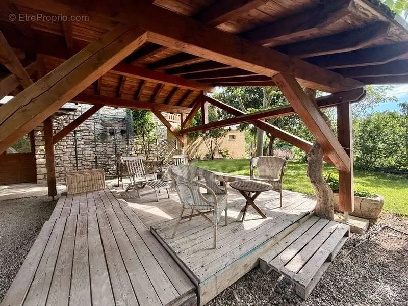 Terrasse - Propriété de Caractère avec Parc à Limoux