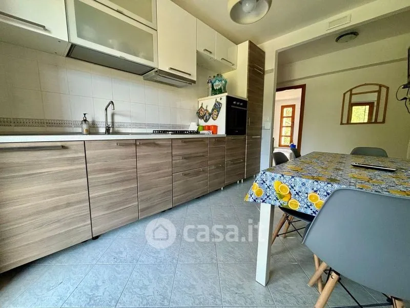 Cuisine - Rented Apartment with Balcony in Messina