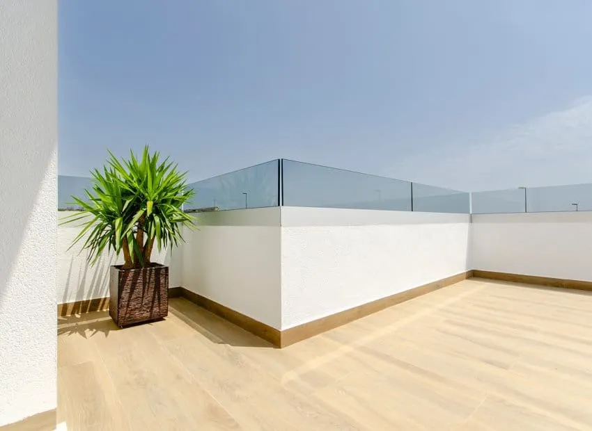 Terrasse - Semi-Detached Villa with Private Pool in Vistabella