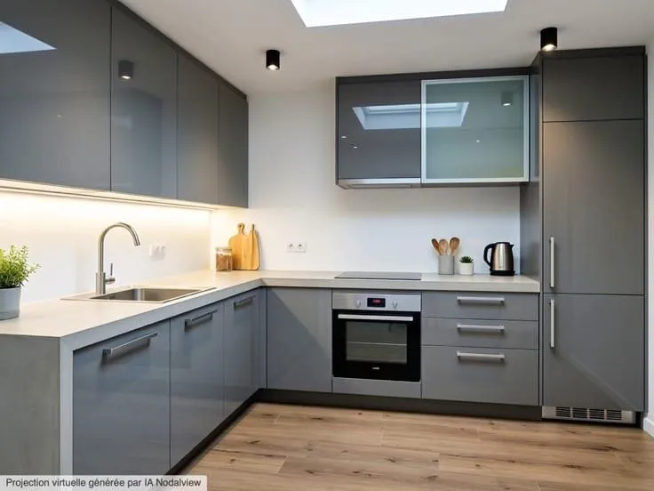 Cuisine - Appartement en Centre-Ville à Liège