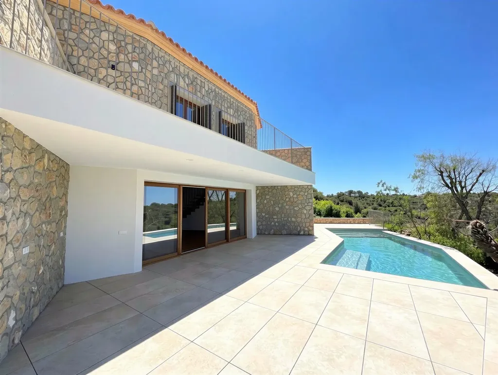 Bassein - New-Build Villa with Mountain View in Son Oliver