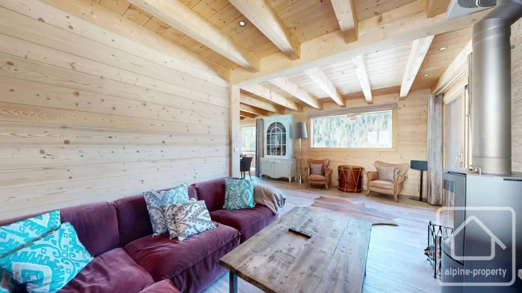 Elutuba - Contemporary Chalet with Jacuzzi in Châtel
