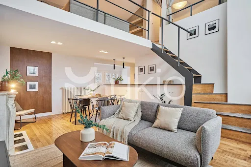 Séjour - Appartement de Luxe Rénové avec Ascenseur à Paris 5ᵉ