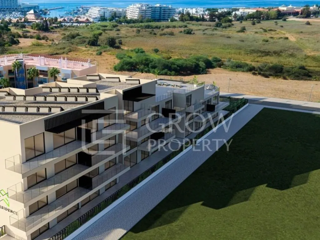 Vue aérienne - Luxury Flat with Garden in Vilamoura