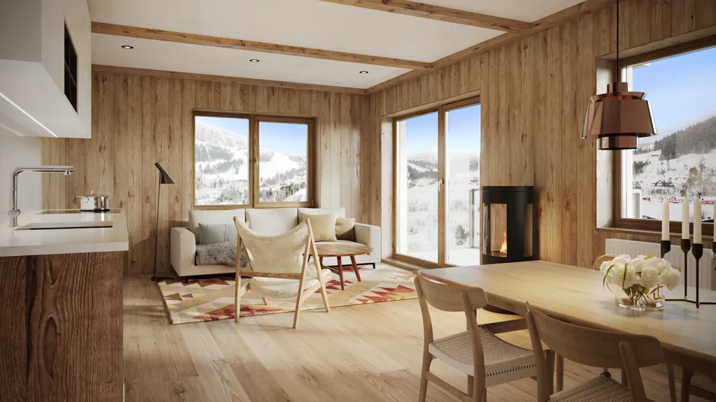 Söögituba - Apartment with Lake View in Åre