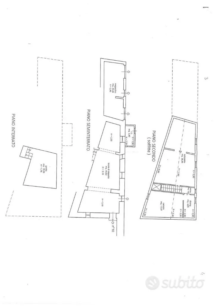 Plan - Villa with Panoramic Views in Monteleone d'Orvieto