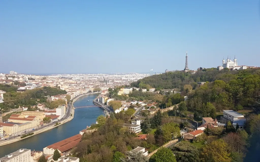 T2 avec Vue Panoramique sur Lyon - Secteur Fourvière