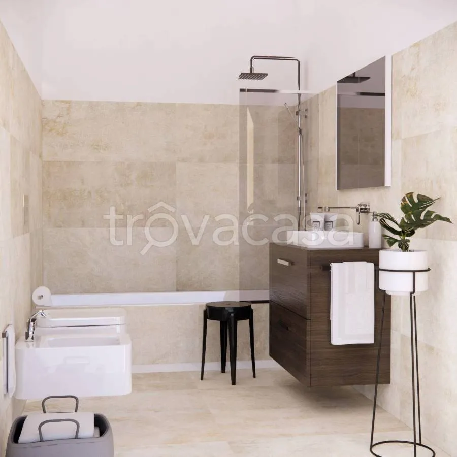 Bathrooms - Apartment with Large Terrace in Corciano