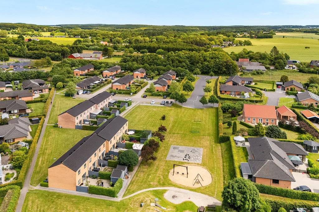 Vista aerea - Terraced House with Garden in Hammel