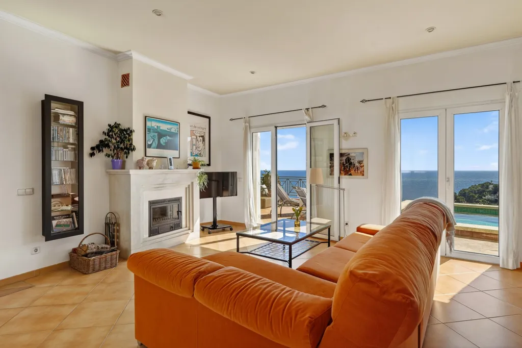 Séjour - Villa with Sea View in Canyamel