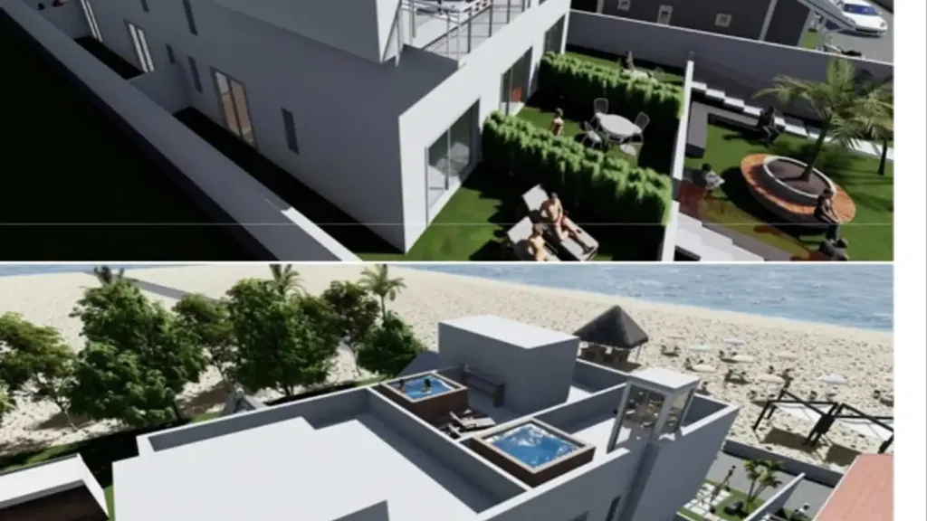 Seafront Semi-Detached Villa in Avola