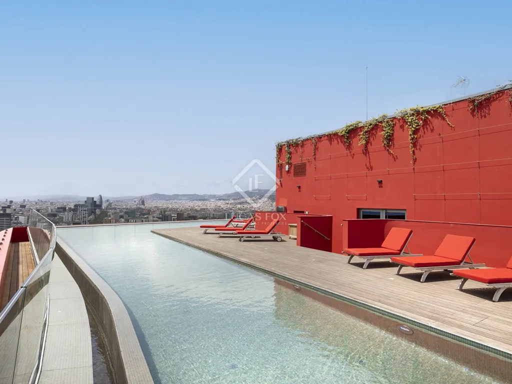 Bassein - Luxury Flat with Rooftop Pool in Diagonal Mar, Barcelona