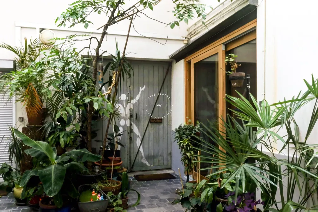 Jardin - Maison Atypique sous Verrière à Paris