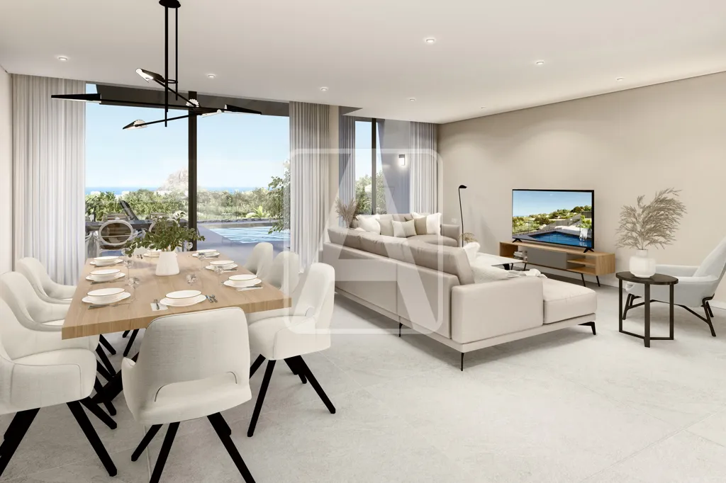 Söögituba - Modern Villa with Sea View in Calpe