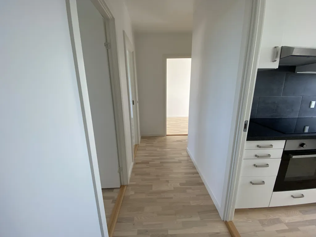 Köök - Renovated Apartment with Balcony in Denmark
