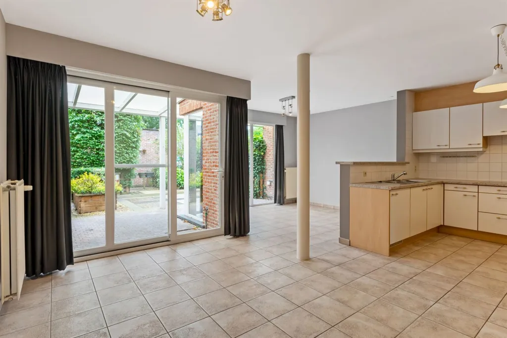 Köök - Apartment with Garden in Kalmthout
