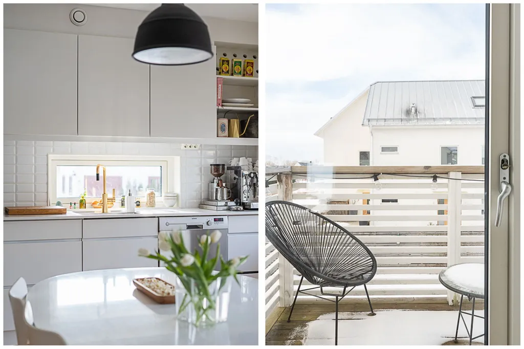 Balcon - Townhouse with Garden in Österskär
