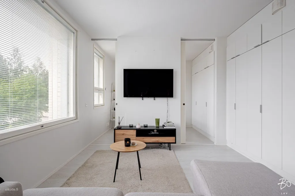 Séjour - Modern Flat with South Balcony in Espoo