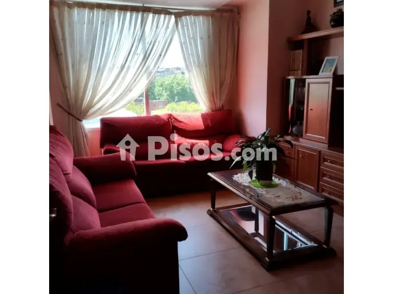 Living Room - Apartment with Terraced View in Logroño