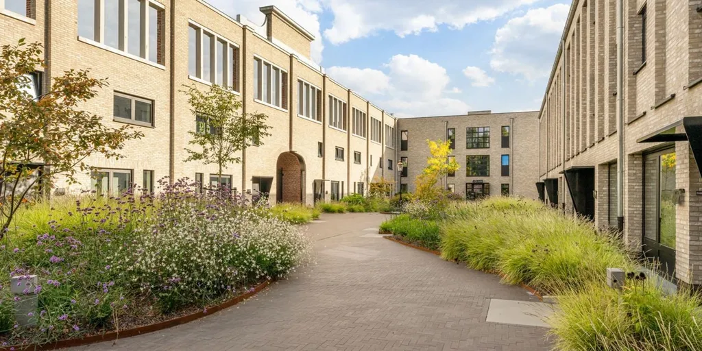 Jardin - Nouvelle Construction avec Terrasse Privée à Genk