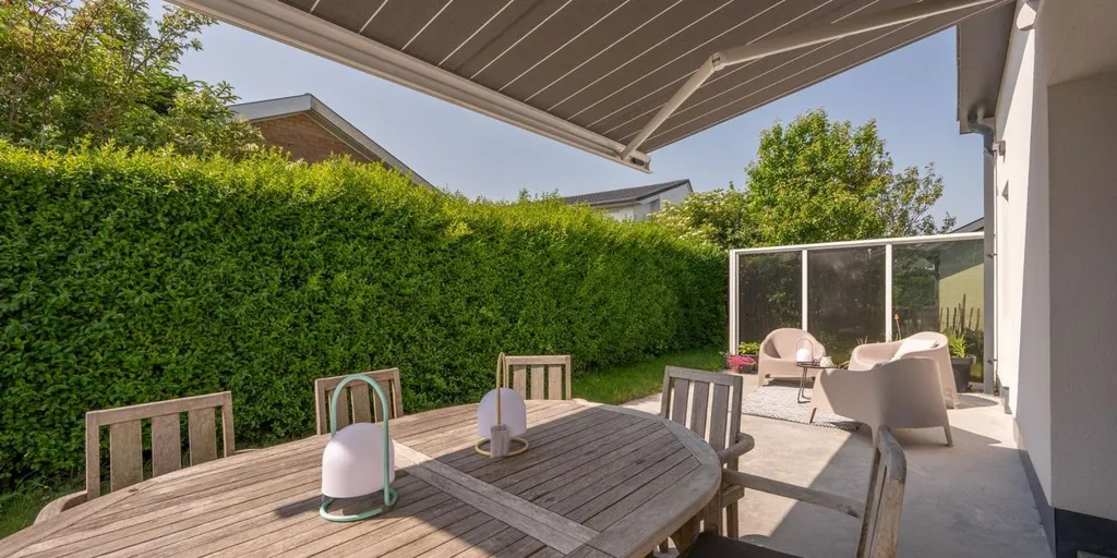 Terrasse - Appartement avec Vue sur la Nature à Wenduine