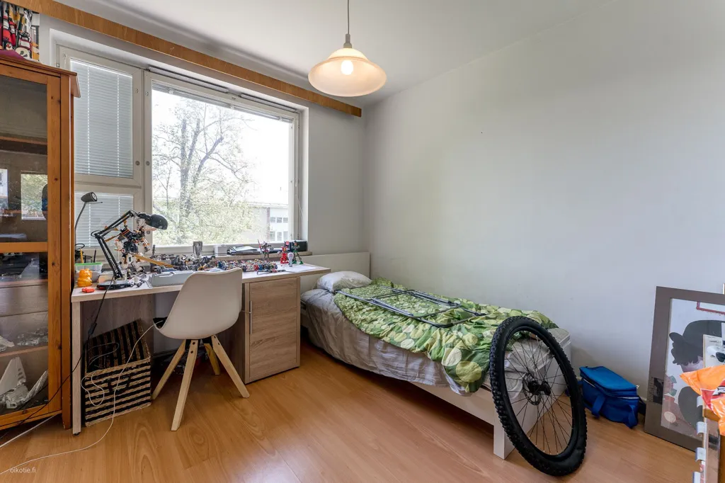 Bedrooms - Apartment with Balcony in Vallila