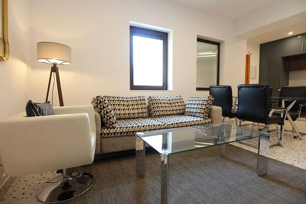 Séjour - Modern Flat with Balcony in Jaén Centre
