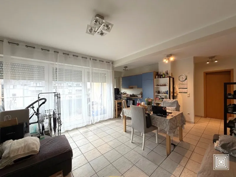 Salle à manger - Appartement Lumineux avec Balcon à Strassen